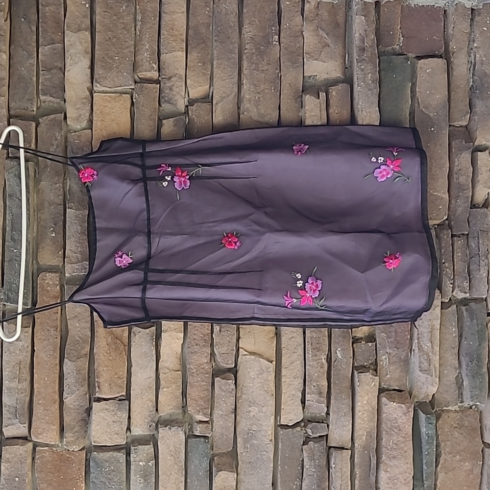 Vintage Laundry By Shelli Segal Dress Y2k 10 P